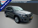Volkswagen Tiguan 1.4 TSI Sport&Style trekhaak, cruise, navi, Auto's, Euro 5, Stof, Zwart, 160 pk