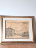 Gravure 1783 De binnen Amstel Jan de Beijer., Ophalen
