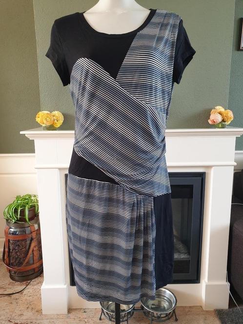 Collection PRC mooie jurk mt 44 XL L | Gratis Verzenden, Kleding | Dames, Jurken, Zo goed als nieuw, Maat 42/44 (L), Zwart, Knielengte