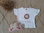 Wit Zara shirtje met leeuwtje maat 98, Gebruikt, Meisje, Ophalen of Verzenden, Zara girls
