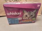 Wiskas kattenvoer zakjes, nog 11 in doos van 12, Dieren en Toebehoren, Dierenvoeding, Ophalen, Kat