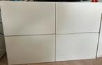 Twee dubbele IKEA Besta kastjes, Ophalen, Kunststof, Gebruikt, 100 tot 150 cm