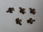 NIEUW! Set Van 5 Schildpad Bedels Bronskleurig >Snelle Verze, Hobby en Vrije tijd, Kralen en Sieraden maken, Ophalen of Verzenden