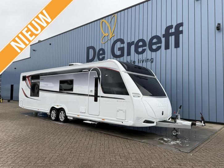Kabe Imperial 880 TDL FK E8, Caravans en Kamperen, Caravans, Bedrijf, tot en met 3, 2000 kg en meer, Rondzit, Kabe, Overige typen