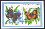 Lesotho 1993 pf mi 1045 block 103 vlinders, Dier of Natuur, Verzenden, Postfris