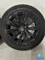 6mm! Originele Tesla Model X 20 inch antraciet velgen 5x120, Auto-onderdelen, Banden en Velgen, Gebruikt, 255 mm, Banden en Velgen