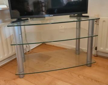 Glazen tv meubel  beschikbaar voor biedingen