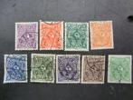 Duitse Rijk serie 224-232 Gestempeld, ( aanbieding ), Ophalen of Verzenden, Overige periodes, Gestempeld