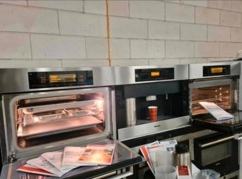 miele combimagnetron, koffiemachine & hetelucht-stoomoven XL, Witgoed en Apparatuur, Magnetrons, Gebruikt, Inbouw, Combimagnetron
