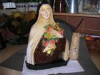 oud borstbeeld heilige Theresia hoogte 38,5 cm., Ophalen of Verzenden