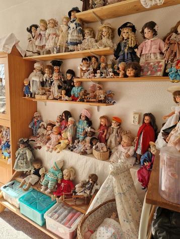 Poppenverzameling beschikbaar voor biedingen