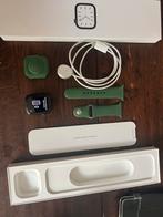 Apple Watch Series 7 45mm - Groen, Sieraden, Tassen en Uiterlijk, Smartwatches, IOS, Ophalen of Verzenden, Waterdicht, Groen