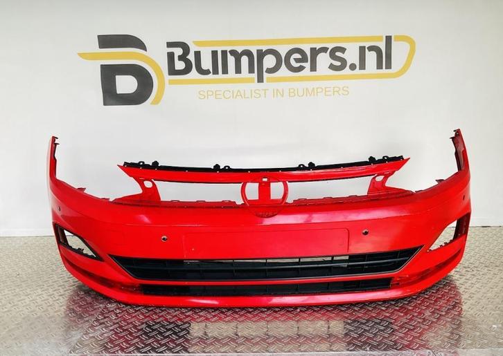 BUMPER Volkswagen Polo 2G 2017-2022 VOORBUMPER 1-C3-12521z, Auto diversen, Tuning en Styling, Ophalen of Verzenden