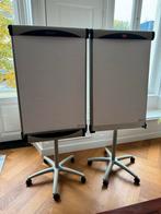 2 Nobo Flipovers op Wielen + Papier, Vergader- of Presentatieruimte, Ophalen of Verzenden, Gebruikt, Inrichting