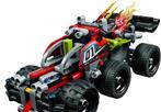 Lego Technic 42073 Bash Race Buggy, Ophalen of Verzenden, Zo goed als nieuw, Complete set, Lego
