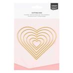 Vaessen Creative Metal Dies Hearts #3624-008, Verzenden, Nieuw, Frame of Mal, Overige merken