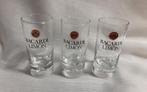 BACARDI LIMON glaasjes 10 cm hoog,  3 stuks (#19), Verzamelen, Glas en Borrelglaasjes, Ophalen of Verzenden, Zo goed als nieuw