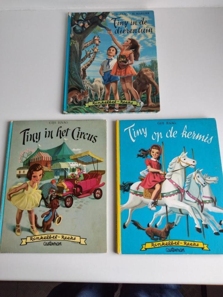 3 vintage Tiny boeken Rinkelbel reeks 1950's-1960's 1 koop, Boeken, Kinderboeken | Jeugd | onder 10 jaar, Gelezen, Fictie algemeen