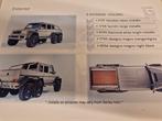 Mercedes G klasse jeep 6x6 pick-up brochure izgst, Ophalen of Verzenden, Zo goed als nieuw, Mercedes