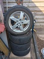 Aluminium velgen met winterbanden, Auto-onderdelen, Ophalen, 16 inch, 205 mm, Winterbanden