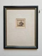 Ets Victor Adam, Antiek en Kunst, Kunst | Etsen en Gravures, Ophalen of Verzenden