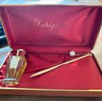 Vintage doosje met pen en parfumflesje, Ophalen of Verzenden