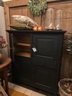 Oude broodkast in de kleur soft black, opbergkast, landelijk, Ophalen of Verzenden