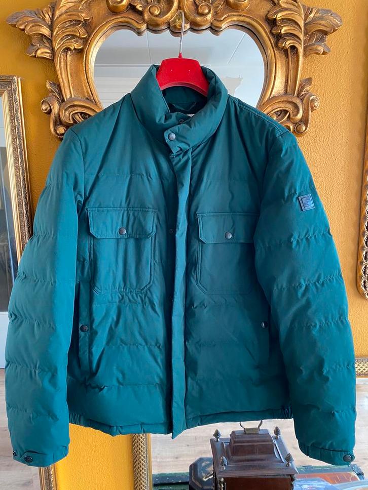 Woolrich dons/goose jas/jack ZGAN maat XXL groen, Kleding | Heren, Jassen | Winter, Zo goed als nieuw, Maat 56/58 (XL), Groen