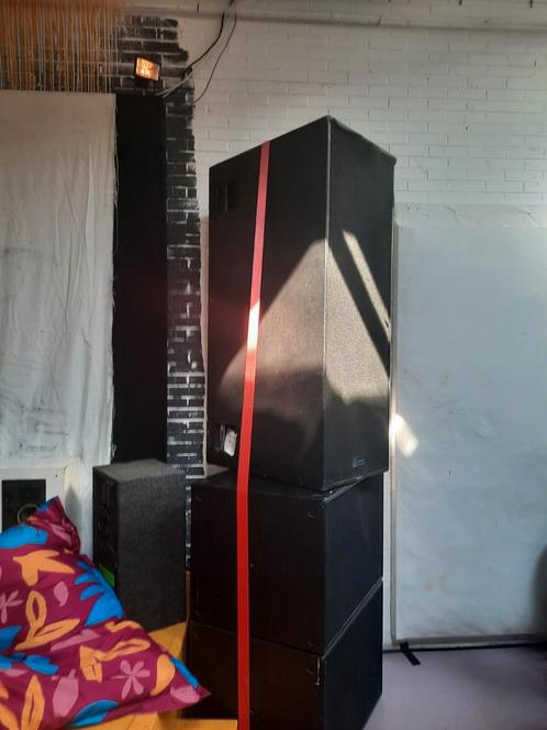 Meyer sound msl-3 speaker kasten, Audio, Tv en Foto, Luidsprekers, Gebruikt, 120 watt of meer, Overige merken, Ophalen