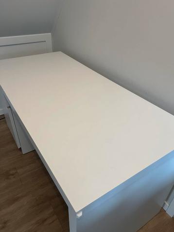 Malm Ikea bureau wit - afbeelding 2