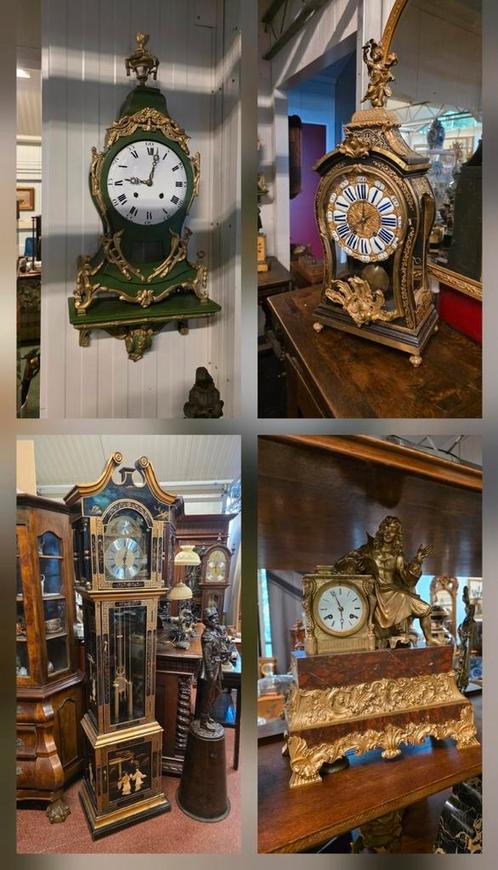 27 antieke klokken 1 koop € 185, Antiek en Kunst, Antiek | Klokken, Ophalen