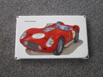 FERRARI EMAILLE RECLAMEBORD, Ophalen, Gebruikt, Reclamebord