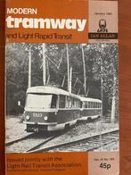 Modern tramway and light rapid transit jan. 1980, Boek of Tijdschrift, Gebruikt, Tram, Verzenden