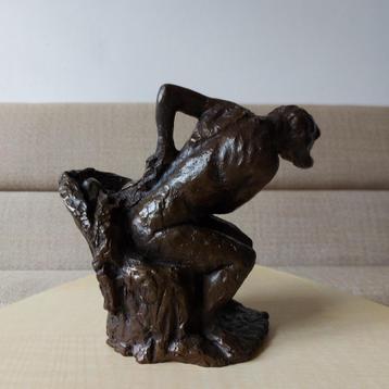 Bronzen Beeld Seated Woman Wiping her Left Side Edgar Degas beschikbaar voor biedingen