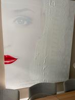 Schilderij Sabine Kleiren - Portret, Ophalen, Zo goed als nieuw, 125 cm of meer, 75 cm of meer