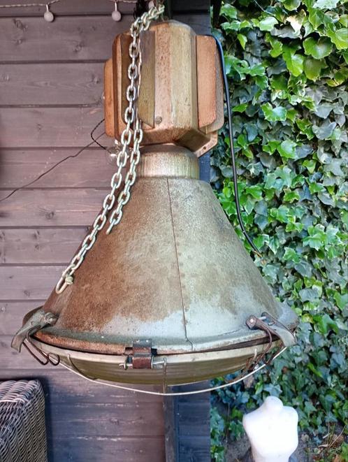 Industriële orginele hanglamp, Huis en Inrichting, Lampen | Hanglampen, Ophalen