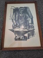 Ets van een Smid, Antiek en Kunst, Ophalen of Verzenden