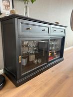 Dressoir kast ikea zwart, Ophalen, Zo goed als nieuw, 25 tot 50 cm