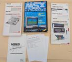 Diverse MSX/MSX2 boeken en kabels, Verzenden, MSX