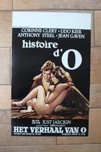 filmaffiche Histoire d'O 1975 filmposter, Rechthoekig Staand, Ophalen of Verzenden, Zo goed als nieuw, A1 t/m A3