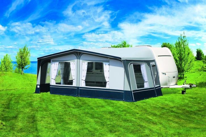 Brand Sevilla SR Voortent – Omloopmaat 11, Caravans en Kamperen, Voortenten en Luifels, Zo goed als nieuw, Brand, Ophalen of Verzenden