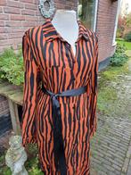 Juffrouw Jansen Dierenprint Blousejurk Maat 42/44, Juffrouw Jansen, Ophalen of Verzenden, Zo goed als nieuw, Maat 42/44 (L)