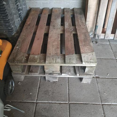 2 stevige Euro pallets, Doe-het-zelf en Verbouw, Hout en Planken, Zo goed als nieuw, Pallet, Minder dan 200 cm, Ophalen
