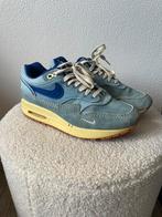 Nike Air Max 1 dirty denim maat 37,5, Blauw, Ophalen of Verzenden, Nike air max, Sneakers of Gympen