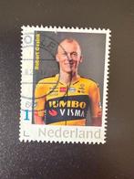 Postzegel Jumbo Visma Robert Geesink gestempeld., Ophalen of Verzenden, Na 1940, Gestempeld