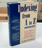 Indexing from A to Z hans h Wellisch Hardcover Hardback boek, Ophalen of Verzenden
