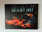 Airbrush doeken 2x, Antiek en Kunst, Ophalen of Verzenden