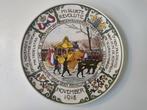 Gouds plateel herdenkingsbord uit 1918 "Mislukte Revolutie", Antiek en Kunst, Ophalen of Verzenden