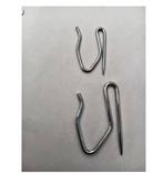 100 stuks metaal gordijn/insteekhaken/groot, Huis en Inrichting, Ophalen of Verzenden, Gebruikt, Minder dan 50 cm, Minder dan 100 cm