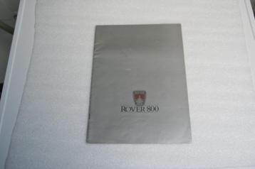 Folder Rover 800 (1986) )17 beschikbaar voor biedingen
